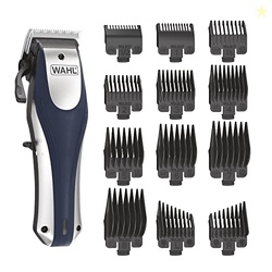 WAHL LITHIUM ION PRO RECHARGEABLE CORDLESS HAIR CLIPPERS FOR MEN, WOMAN, & CHILDREN WITH SMART CHARGE TECHNOLOGY FOR CONVENIENT AT HOME HAIRCUTTING - MODEL 79470