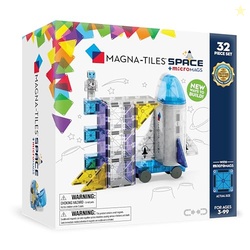 MAGNA-TILES SPACE 32-PIECE MAGNETIC CONSTRUCTION SET, THE ORIGINAL MAGNETIC BUILDING BRAND