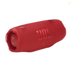 JBL CHARGE 6 - PORTABLE WATERPROOF & DROP-PROOF BLUETOOTH SPEAKER, BOLD PRO SOUND WITH AI SOUND BOOST, 28HRS OF PLAYTIME, BUILT-IN POWERBANK & COMES WITH A STURDY/REMOVABLE CARRYING STRAP (RED)