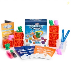 Elmer's Squishies Kids DIY Activity Kit, Create 4 Mystery Characters, 24 Piece Kit for Ages 6 and Up, Perfect for Stress Relief and Sensory Play
