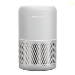LEVOIT AIR PURIFIER FOR PETS, HOME, LARGE ROOMS, AND BEDROOMS, HEPA SLEEP MODE, AHAM VERIFIDE, EFFICIENT FILTER FOR PET DANDER, ODORS, CAPTURES SMOKE, DUST, MOLD, POLLEN, PET LOCK, CORE P350-P, GREY