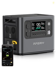 AFERIY P210 PORTABLE POWER STATION 2400W,2048WH LIFEPO4 BATTERY GENERATOR WITH USB-C PD 100W FAST CHARGING FOR EMERGENCIES, POWER OUTAGES,HOME BACKUP,CAMPING(SOLAR PANEL OPTIONAL)