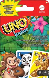 Mattel Games UNO Junior Card Game with 45 Cards, Gift for Kids 3 Years Old & Up