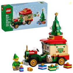 LEGO SANTAS DELIVERY TRUCK BUILDING TOY FOR KIDS - CONSTRUCTION SET FOR PLAY OR CHRISTMAS DECOR - BUILDING BLOCKS FOR GIRLS & BOYS, AGES 8+ - HOLIDAY CRAFT IDEAS FOR FAMILIES - 40746