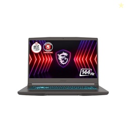 MSI Thin 15 15.6 144Hz FHD Gaming Laptop: Intel Core i7-13620H, NVIDIA Geforce RTX 4050, 16GB DDR4, 512GB NVMe SSD, WiFi 6E, Win 11: Black B13VE-2678US