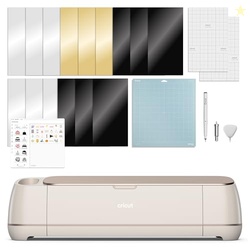 Cricut Maker 4 - Smart Cutting Machine (Seashell) | Digital Content Bundle - Includes Images in Design Space App