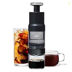 OXO Brew Rapid Brewer - Portable Coffee Maker, Fast Manual Hot & Cold Brew, Small Handheld Brewer, Compact Travel Coffee Maker