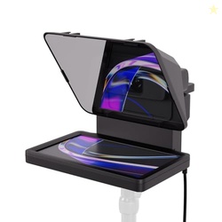 Elgato Prompter  Teleprompter with Built-in Screen for YouTube, Twitch, Zoom, MS Teams and more, Supports DSLR/Webcam/Smartphone, Drag & Drop Monitor Display, Works with Mac/PC & Stream Deck