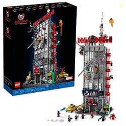 LEGO Marvel Spider-Man Daily Bugle Building Sets for Adults - Display as Office or Book Shelf Decor - Gifts for Christmas - 25 Minifigures - 76178