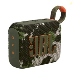 JBL Go 4 - Ultra-Portable, Waterproof and Dustproof Bluetooth Speaker, Big Pro Sound with Punchy bass, 7-Hour Built-in Battery, Made in Part with Recycled Materials (Squad)