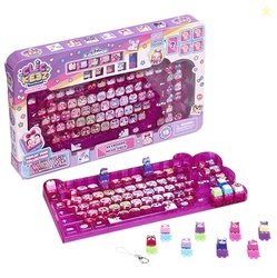 Clickeez Keyboard Mega Pack - The Ultimate Starter Set | Includes Storage Keyboard & 15 with Exclusive Mega Pack Characters | Clickable Collectibles | Ages 6+