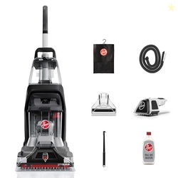 HOOVER POWERSCRUB XL PET CARPET CLEANER MACHINE, UPRIGHT SHAMPOOER, FH68050, BLACK