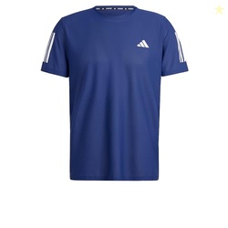adidas Men's Own The Run T-Shirt, Dark Blue, X-Small
