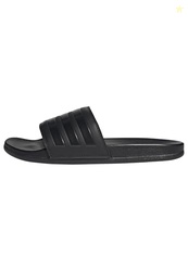 adidas Adult Adilette Comfort Slides Core Black/Core Black/Core Black 11