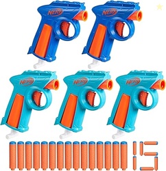 Nerf N Series Party Pack, 5 Blasters, 15 N1 Darts 