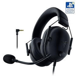 RAZER BLACKSHARK V2 X PLAYSTATION GAMING HEADSET: 50MM DRIVERS - CARDIOID MIC - LIGHTWEIGHT - COMFORTABLE, NOISE ISOLATING EARCUPS - FOR PS5, XBOX SERIES X, PC, SWITCH VIA 3.5 MM AUDIO JACK - BLACK