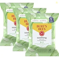  Aloe Vera Face Wipes, 30 Ct. (3-Pack)