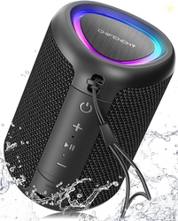 Portable Bluetooth Speaker with Lights AD