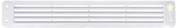 Attwood 6031497 Attwood Flush Louvered Vent, White