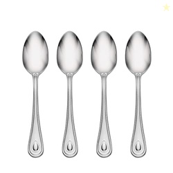 Lenox 894746 French Perle Teaspoons, Set Of 4