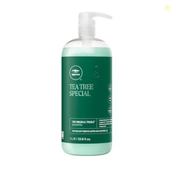 TEA TREE SPECIAL SHAMPOO, DEEP CLEANS, REFRESHES SCALP, FOR ALL HAIR TYPES, ESPECIALLY OILY HAIR, 33.8 FL. OZ.
