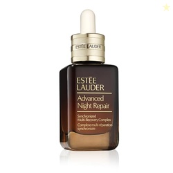 Este Lauder Advanced Night Repair Face Serum Synchronized Multi-Recovery Complex with Hyaluronic Acid & Peptides| Anti Aging & Hydrating, 1.7 Fl Oz