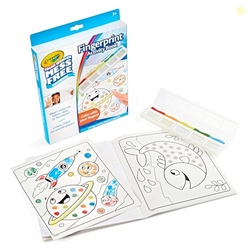 Crayola Color Wonder Mess Free Fingerprint Ink Painting Activity Set, Toddler Finger Painting Alternative, Stocking Stuffers for Kids, Holiday Gifts