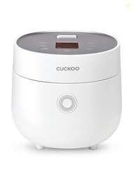 CUCKOO MICOM RICE COOKER 6-CUP UNCOOKED / 12-CUP COOKED WITH NONSTICK INNER POT, VERSATILE RICE MAKER WITH 9 MENU OPTIONS, FUZZY LOGIC TECHNOLOGY, AUTO CLEAN, QUICK RICE MODE, WHITE (CR-0675FW)