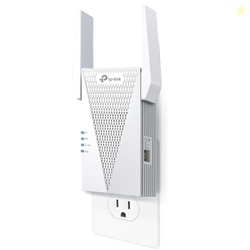TP-Link RE615X AX1800 WiFi 6 Range Extender w/Ethernet Port | 1.8G Dual-Band Wireless Repeater Amplifier | Up to 2100 Sq. Ft., 64 Devices | Internet Signal Booster | APP Setup | EasyMesh Compatible