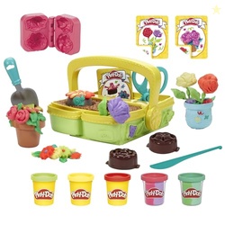 PLAY-DOH BLOOMING FLOWER GARDEN TOY PLAYSET, NATURE PRETEND PLAY, KIDS ARTS & CRAFTS, CHRISTMAS STOCKING STUFFER GIFTS, AGES 3+