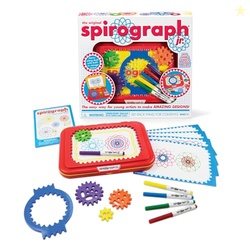 Spirograph Jr.  Jumbo Sized Gears Classic Retro Toy For Spiral Drawing Art Design Toy Kit for Smaller Hands  For Kids Ages 3 and Up