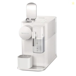 NESPRESSO LATTISSIMA ONE ORIGINAL ESPRESSO MACHINE WITH MILK FROTHER BY DE'LONGHI, SILKY WHITE