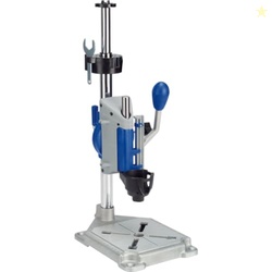 Dremel Drill Press Rotary Tool Workstation Stand with Wrench - Mini Portable Press & Tool Holder - 2 Inch Depth- Ideal for Drilling Perpendicular and Angled Holes - 220-01