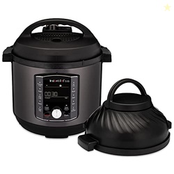 Instant Pot Pro Crisp 11-in-1 Air Fryer and Electric Pressure Cooker Combo with Multicooker Lids that Air Fries, Steams, Slow Cooks, Sauts, Dehydrates, & More, Free App With Over 800 Recipes, 8 Quart