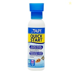 API QUICK START Freshwater and Saltwater Aquarium Nitrifying Bacteria 4-Ounce Bottle