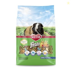 Kaytee Fiesta Guinea Pig Food, Nutritious and Fun Blend, Supports Dental Health and Digestion, 4.5 pounds