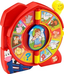 FISHER-PRICE LITTLE PEOPLE TODDLER TOY SEE N SAY THE FARMER SAYS, LEARNING GAME WITH MUSIC & SOUNDS FOR KIDS AGES 18+ MONTHS (AMAZON EXCLUSIVE)