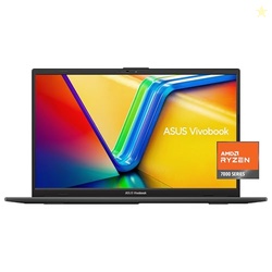ASUS Vivobook Go 15.6 FHD Slim Laptop, AMD Ryzen 3 7320U Quad Core Processor, 8GB DDR5 RAM, 128GB SSD, Windows 11 Home, Fast Charging, Webcam Sheild, Military Grade Durability, Black, E1504FA-AS33