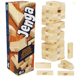 Official Hasbro Games Jenga Game | Digital Die for 6 More Ways to Play | Original Wood Block Game | Stacking Tower | Ages 6+ | 1+ Players | Party Games | Kids