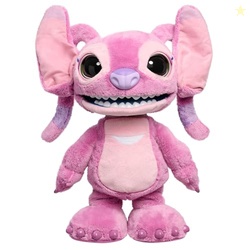 Disney Stitch Ultimate Angel Interactive 17" Plush Toy, 100+ Sounds & Reactions, Moves Like a Real-Life Angel, Amazon Exclusive, Toy for Fans, Girls, Boys, Kids 3 and Up by Just Play
