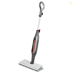 Shark Genius Hard Floor Cleaning System Pocket (S5003D) Steam Mop, Burgundy/Gray