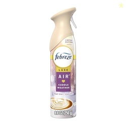 Febreze Air Mist Air Freshener Spray, Odor-Fighting Room Spray, Air Fresheners for Home and Bathroom and Kitchen, Aerosol Can, Cuddle Weather Scent, 8.8oz, 1 Count