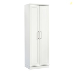 Sauder HomePlus Storage Cabinet/ Pantry cabinets, Soft White finish