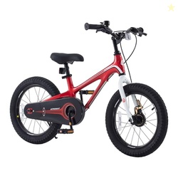RoyalBaby Kids Bike 14 Inch Lightweight Magnesium Alloy Toddlers Bicycle Boys Girls Ages 3-5 Years, Red
