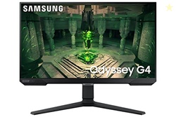 SAMSUNG 25" ODYSSEY G4 SERIES FHD GAMING MONITOR, IPS, 240HZ, 1MS, G-SYNC COMPATIBLE, AMD FREESYNC PREMIUM, HDR10, ULTRAWIDE GAME VIEW, DISPLAYPORT, HDMI, FULLY ADJUSTABLE STAND, LS25BG402ENXGO