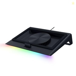Razer Laptop Cooling Pad: Adaptive Smart - Intelligent Fan Control - Airtight Pressure Chamber - Fits Most Laptops & Macbooks 14 to 18" - Preset & Custom Fan Curves - 3 Port USB Type A - Chroma RGB