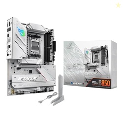 ASUS ROG Strix B850-A Gaming WiFi AMD AM5 B850 ATX Motherboard 14+2+2 Power Stages, DDR5 AEMP, 2.5G LAN, WiFi 7 with Q-Antenna, 4X M.2, PCIe 5.0, USB 20Gbps Type-C, AI Networking II, ASUS AI Advisor