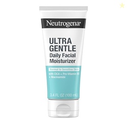 Neutrogena Fragrance Free Daily Facial Moisturizer, Face & Neck Moisturizer for Sensitive Skin with Vitamin B3, Pro-Vitamin B5 & Vitamin E Supports Skin's Dynamic Barrier, 3.4 fl. oz