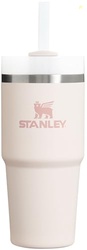STANLEY Quencher H2.0 Tumbler with Straw 14 oz | Flowstate 3-Position Lid | Cup Holder Compatible for Travel | Insulated Stainless Steel Cup | BPA-Free | Rose Quartz 2.0