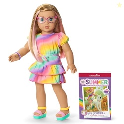 American Girl, Summer McKinny Girl of The Year 2025 18-inch Doll and Journal, with Strawberry-Blonde Hair and Blue Eyes, Ages 6+